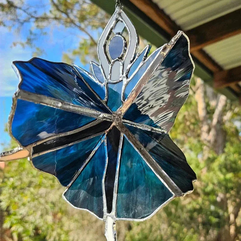 GraceSpin -  Elegant Stained Glass Spinner Bowlift