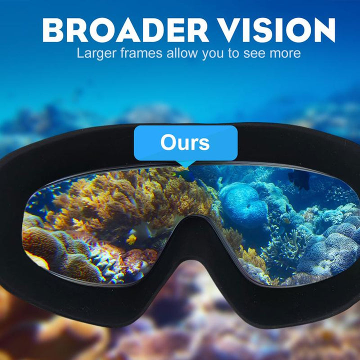 BowLift | No Leaking Swim Glasses for Men Women Youth