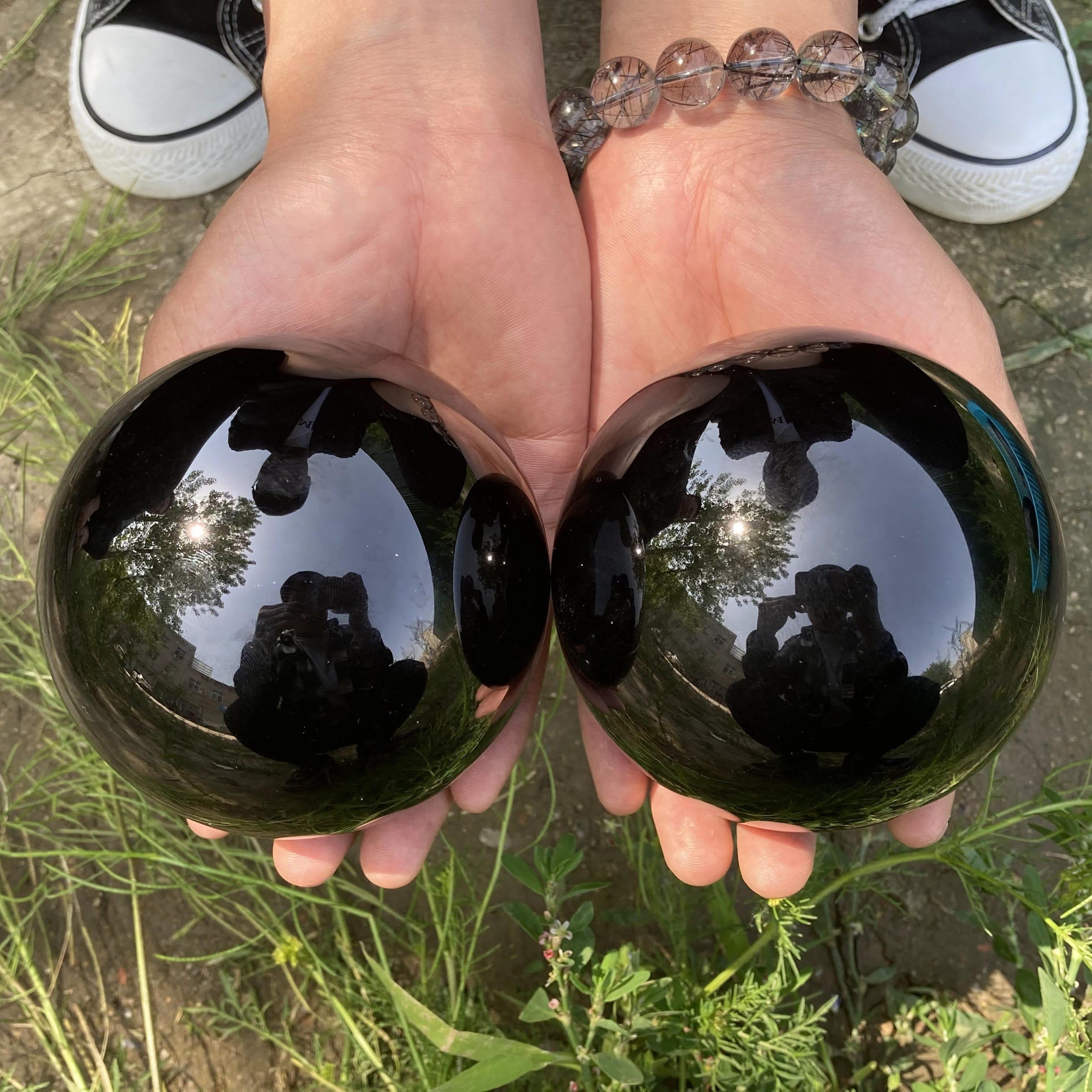BowLift | Obsidian Crystal Ball Decoration