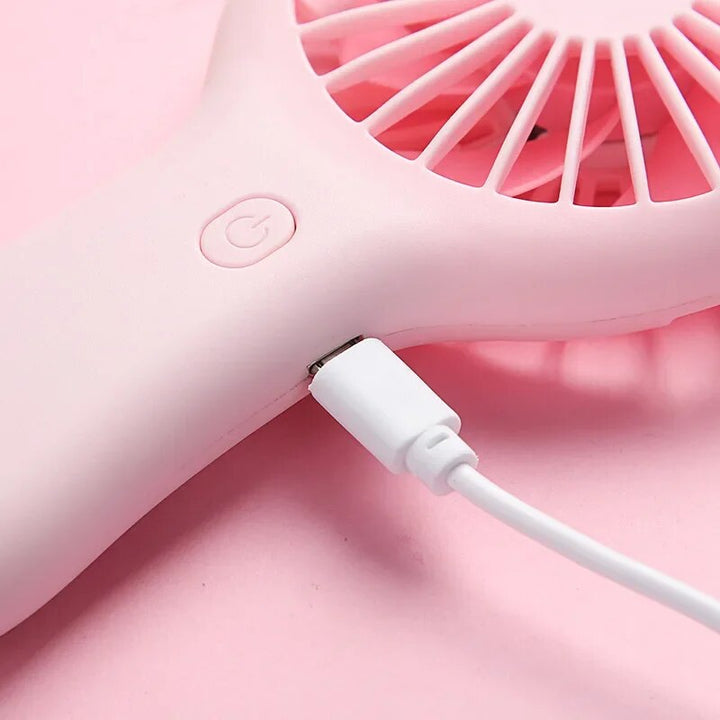 Compact USB Mini Fan - Adjustable Speeds, Ultra-Quiet Operation for Home & Office Use | Bowlift
