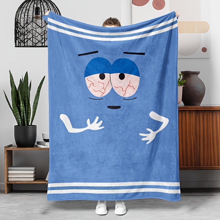 AnimeThrow – Reversible Flannel Blanket for Every Season Bowlift