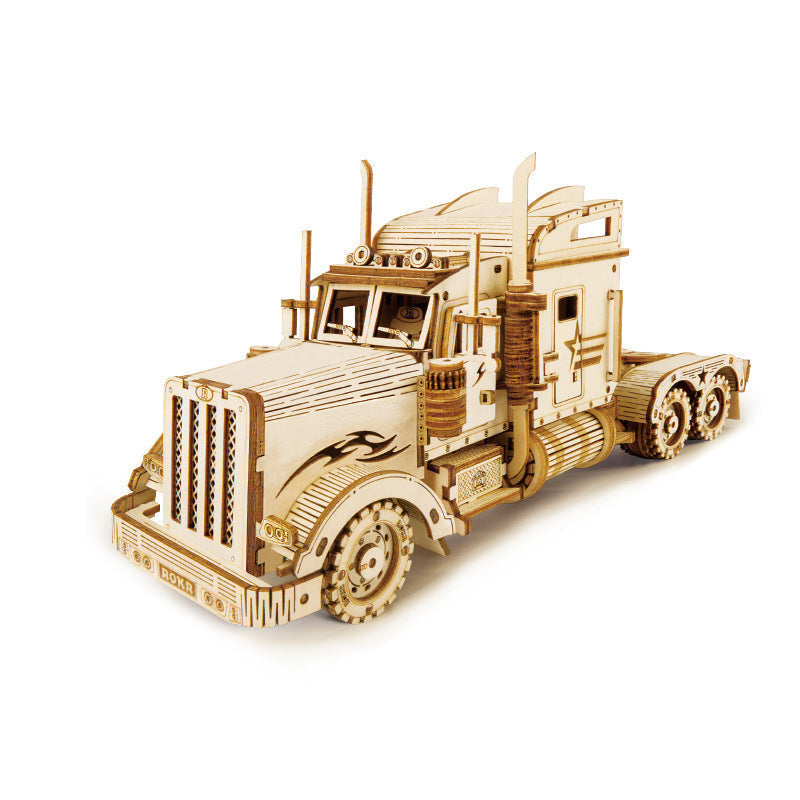 Puzzle Model Mechanical Made of Wood Super | Bowlift