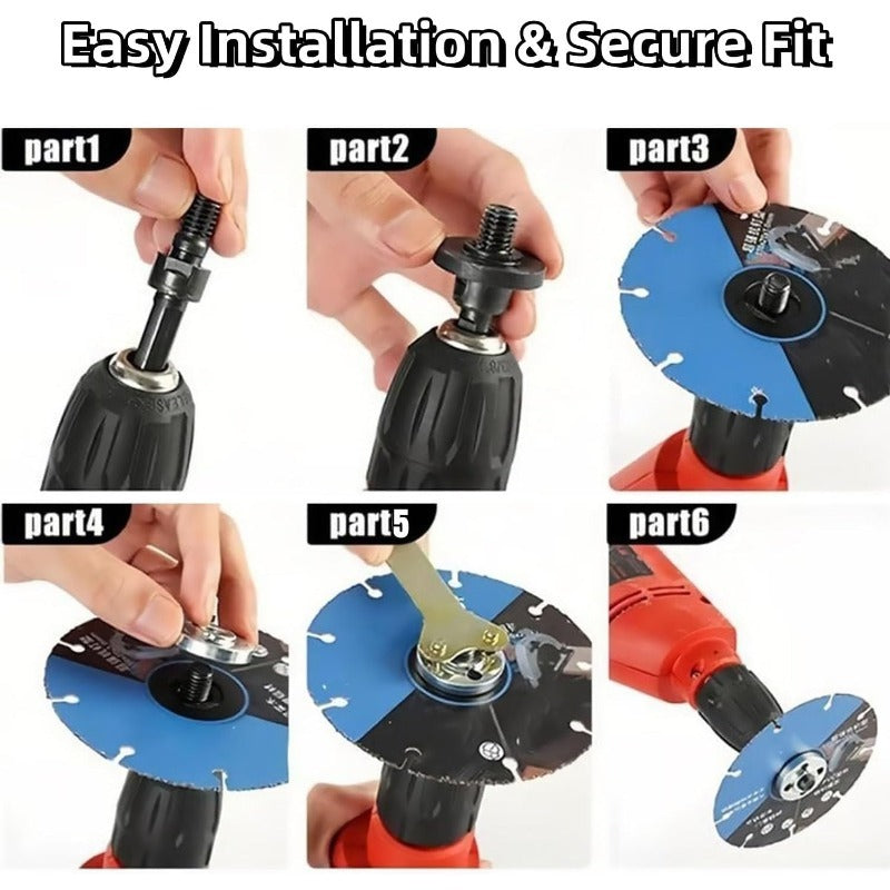 Drill To Grinder Adapter Kit Bowlift