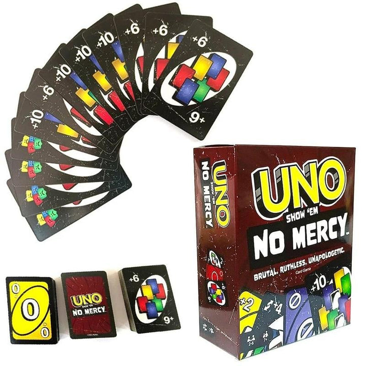 168 Thick Uno Card Game | Bowlift