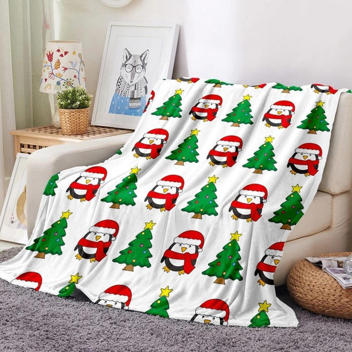 BowLift | Christmas Printing Flannel Blanket