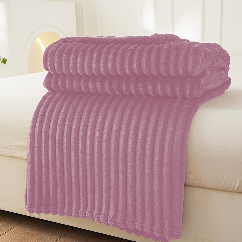BowLift | Soft Plush Blanket with Rib Pattern