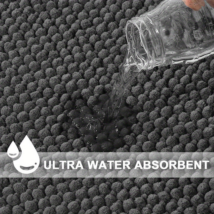 BowLift | Corner Bath Mat Lunava | L-Shape for Shower & Corner | Non-Slip & Soft | 40x40x80 cm