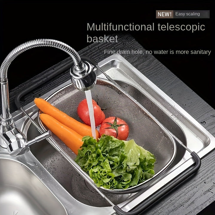 Expandable Sink Strainer Stainless Steel | Bowlift