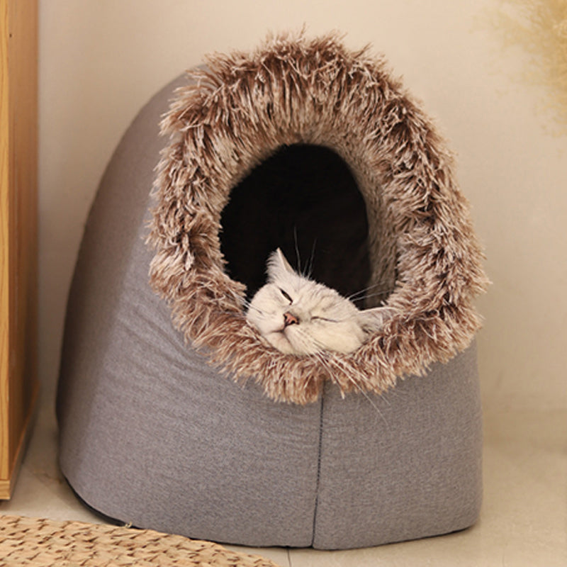 BowLift | CozyNest Animal Den Bed | Warm and comfortable hiding place for your furry friend