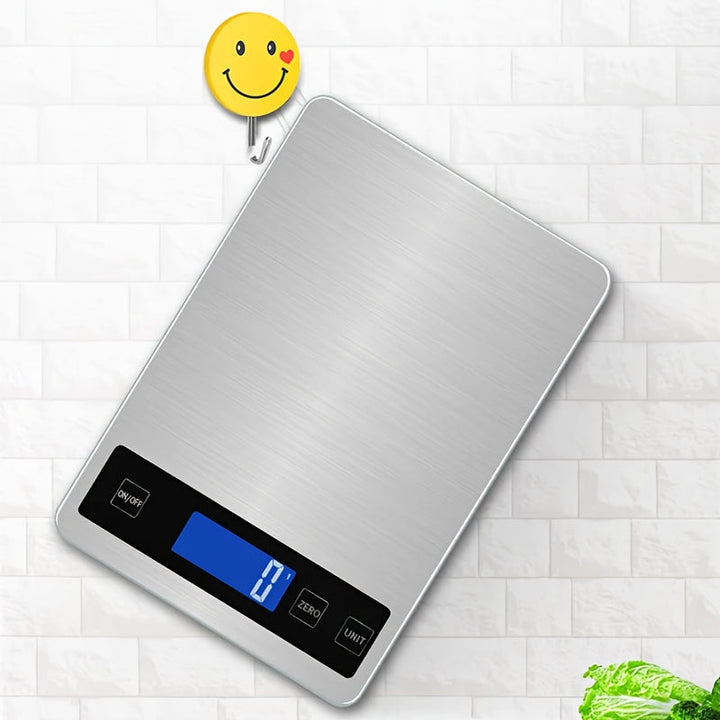 Digital kitchen scale 15 kg USB rechargeable | Bowlift
