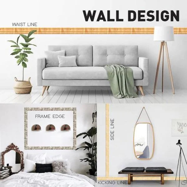 BowLift | 3D-wall trim - self-adhesive, environmentally friendly 3D-wall trim with environmental protection