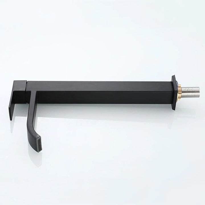 BowLift | Matte black cold water single faucets for sink installation