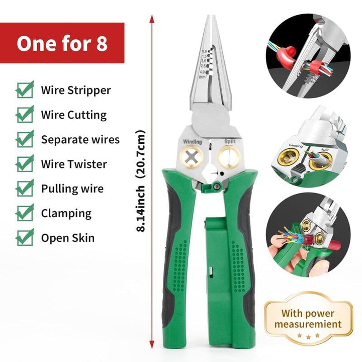 BowLift | 8-in-1 Electrician’s Pliers