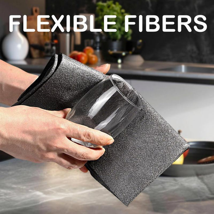 GlassyPure Premium Cleaning Cloth — Effortless shine without streaks for brilliantly clean surfaces | Bowlift