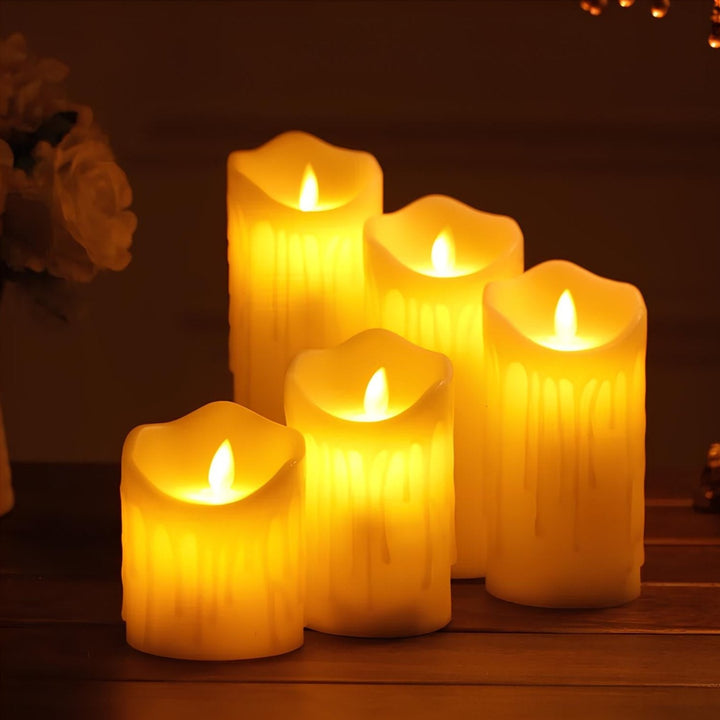 BowLift | LED Candles LumiFlame | Flickering Real Wax Effect | Safe & Energy Saving | Various Sizes & Designs