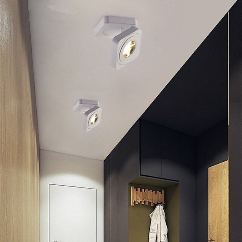 BowLift | Industrial Geometric Metal Ceiling Spot
