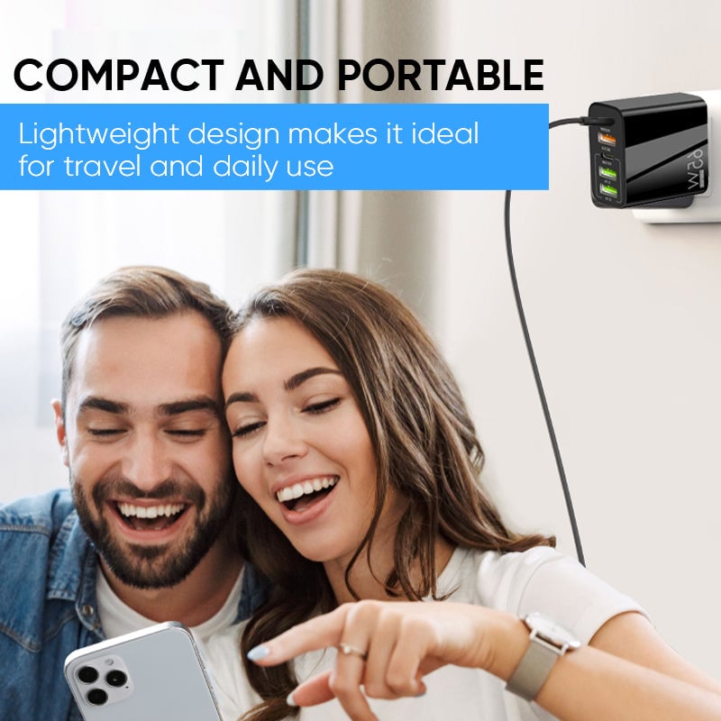 BowLift | Multi Port Adaptor 65W Fast Charger - US Standard