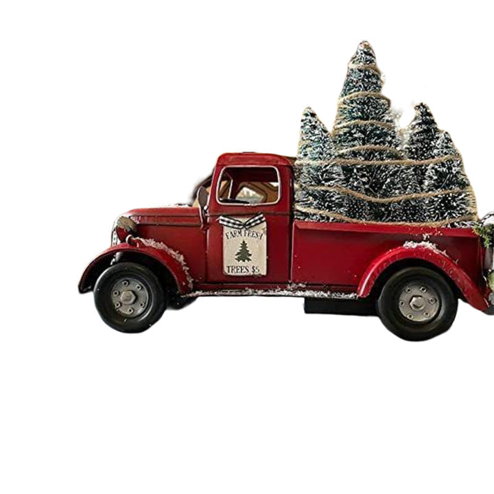 BowLift | Red Farm Truck Christmas Decorations