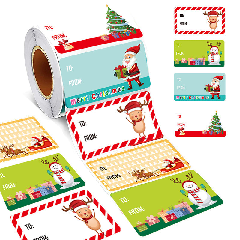 BowLift | Christmas Self-adhesive Stickers