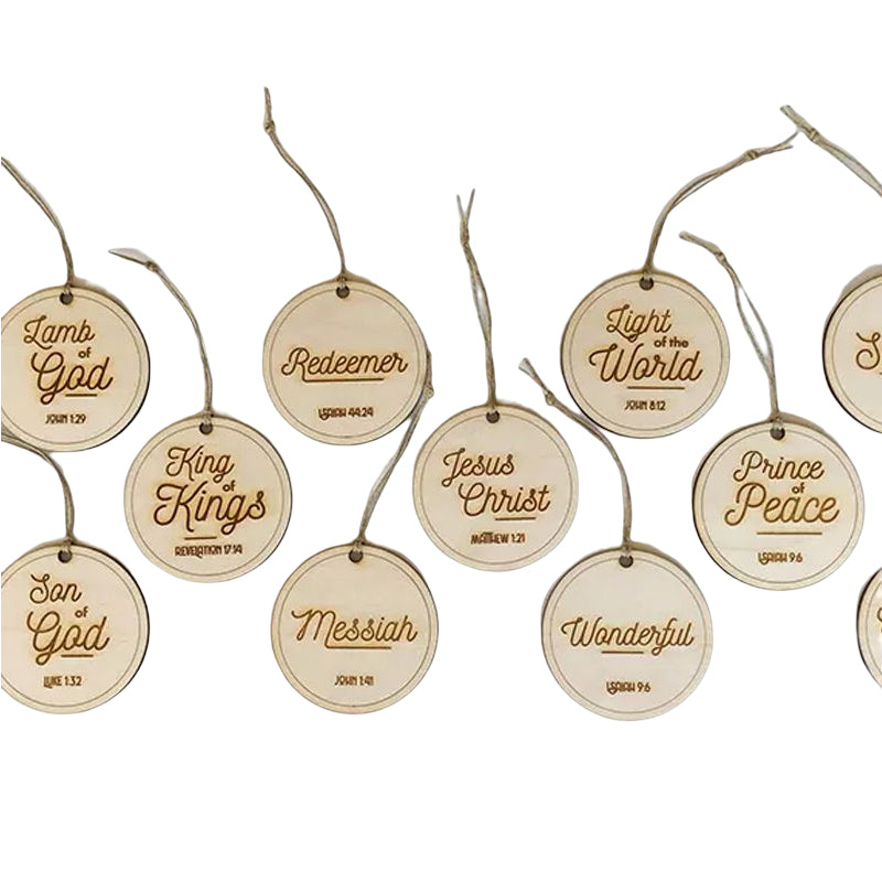 BowLift | Names of Jesus Christ Ornaments