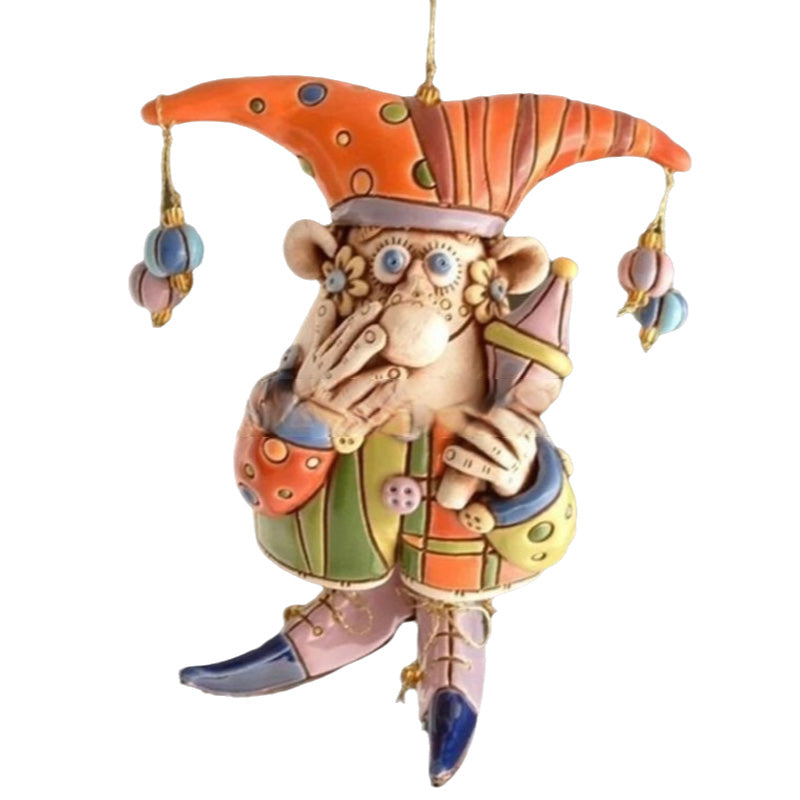 BowLift | Resin Wind Chime Clown Decoration