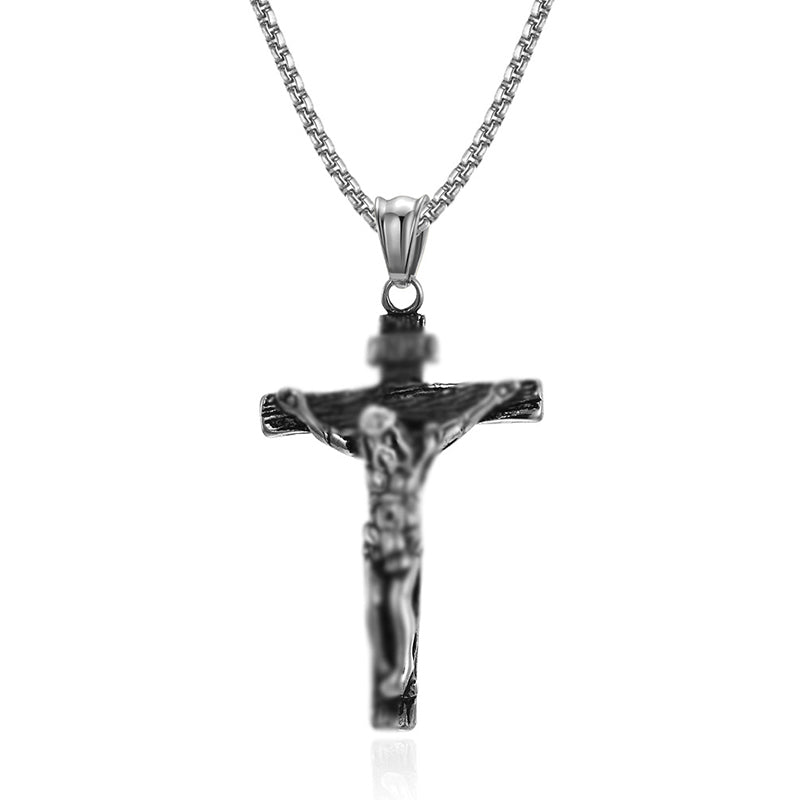 BowLift | Titanium Steel Cross Pendant Necklace