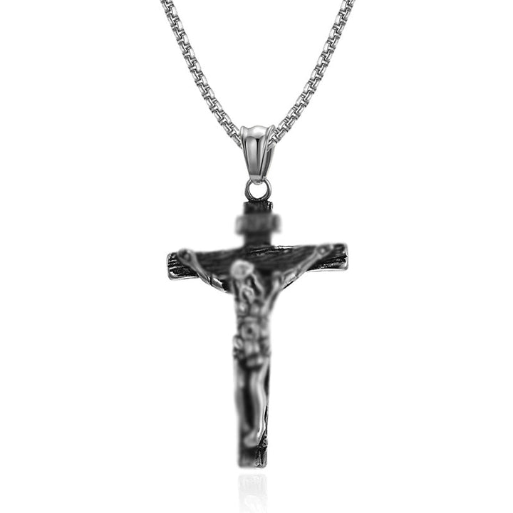 BowLift | Titanium Steel Cross Pendant Necklace