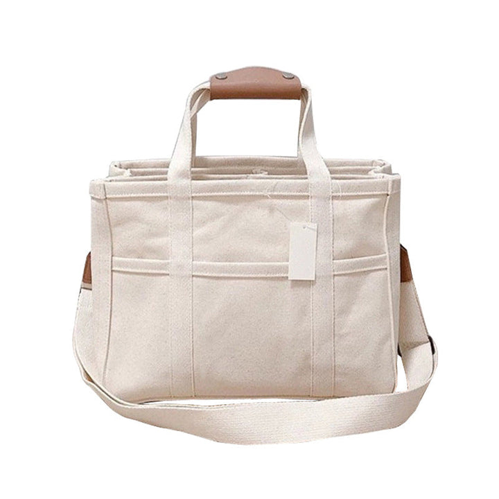 BowLift | Solid Color Canvas Shopper Bag