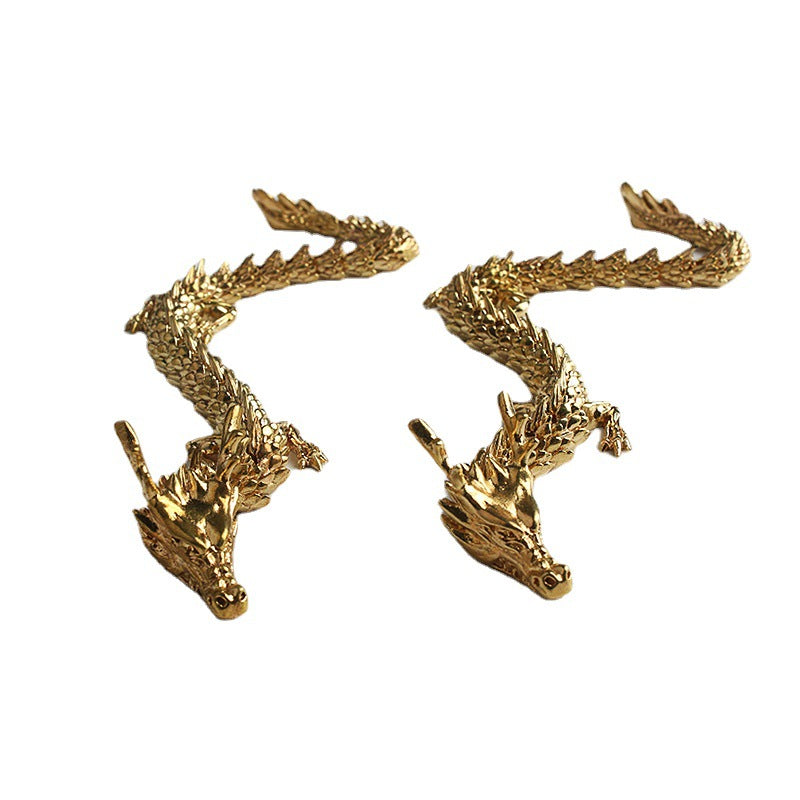 BowLift | Gold Dragon with movable joints
