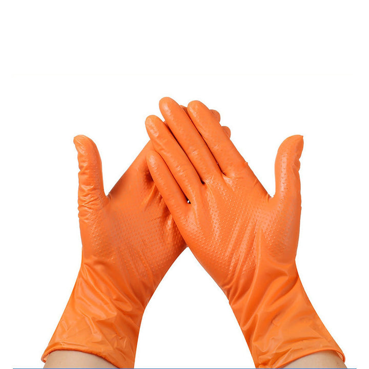 BowLift | Orange Nitrile Gloves