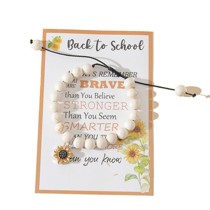 BowLift | Sunflower Bracelet - "Back to School"