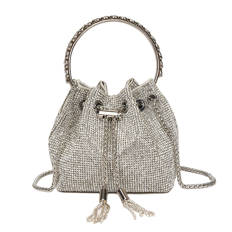 BowLift | Diamond Drawstring Bucket Bag