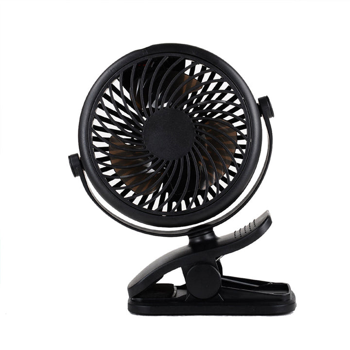 BowLift | Portable Clamp Fan with 360° Rotation – USB & Rechargeable Battery
