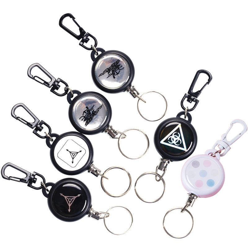 BowLift | Keychain with retractable wire cable