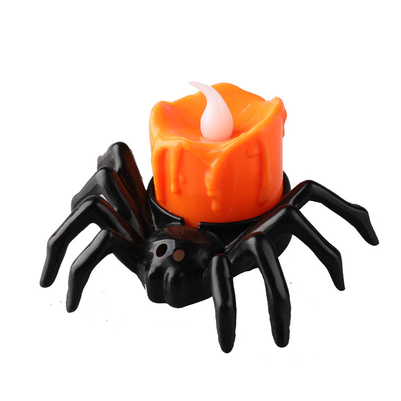 BowLift | ️Halloween Spider Tealights Spooky Electric Flickering Artificial Candles