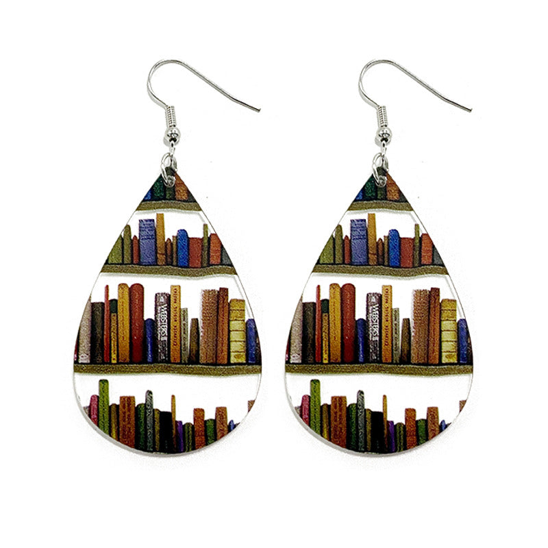BowLift | Beech Earrings / Earrings for Book Lovers