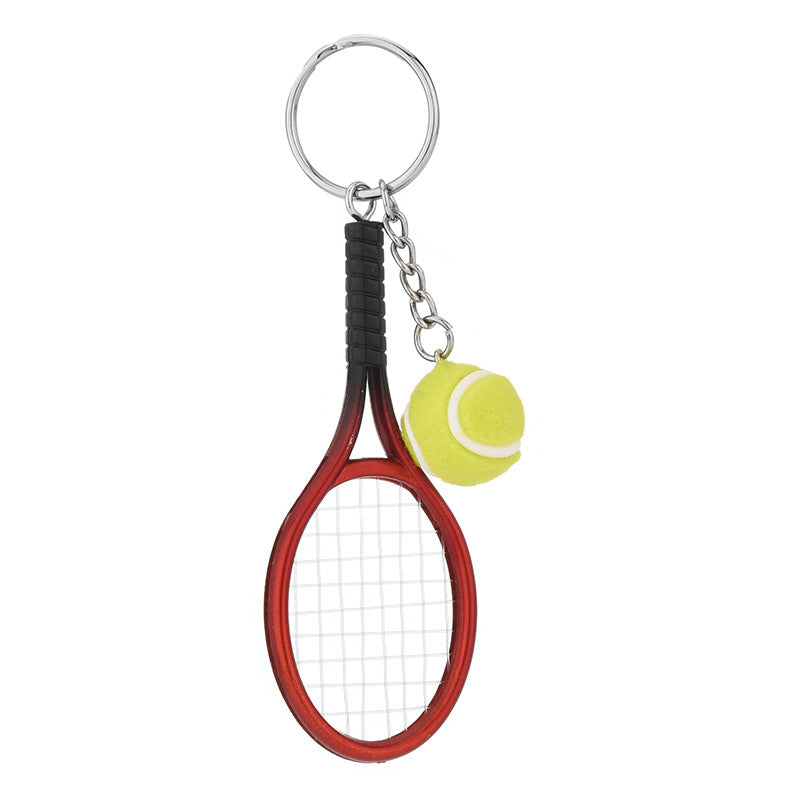 BowLift | Mini tennis racket keychain