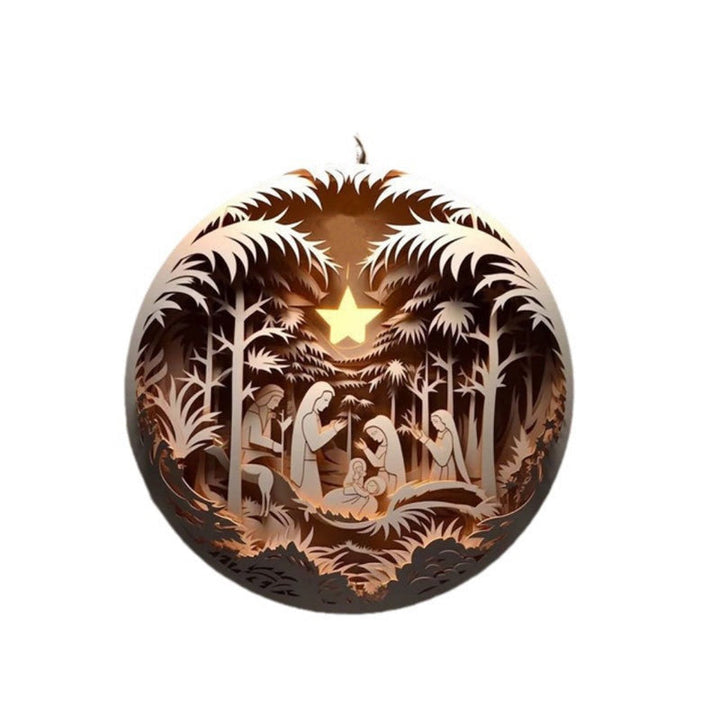 BowLift | Nativity Christmas ornament