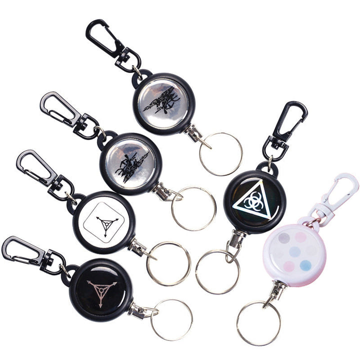BowLift | Keychain with retractable wire cable