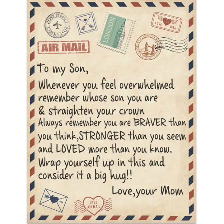 BowLift | Printed Flannel Envelope Blanket