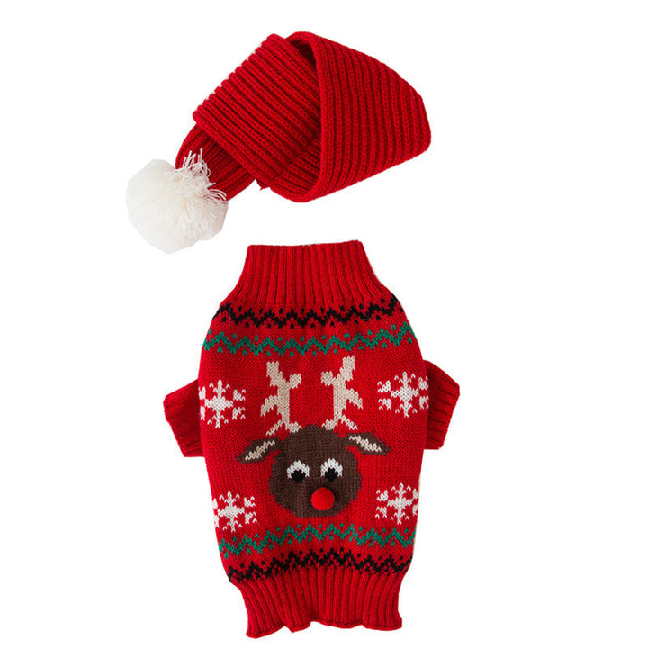Warm Christmas clothing for pets | Bowlift
