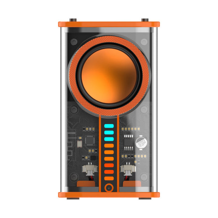 Transparent Mecha Wireless Bluetooth Speaker | Bowlift