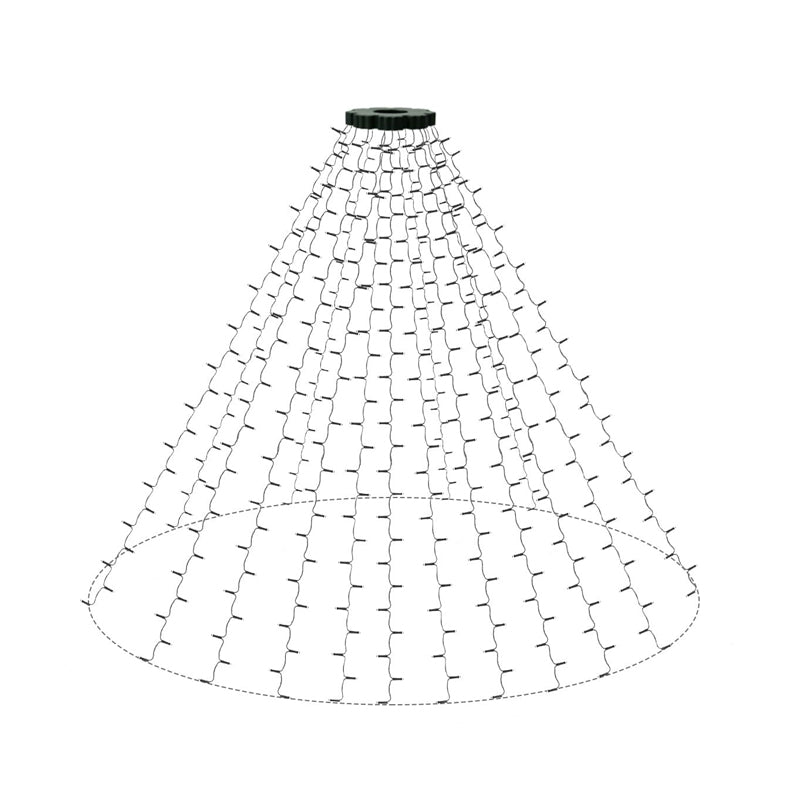 BowLift | Christmas Tree Waterfall Lights with Ring