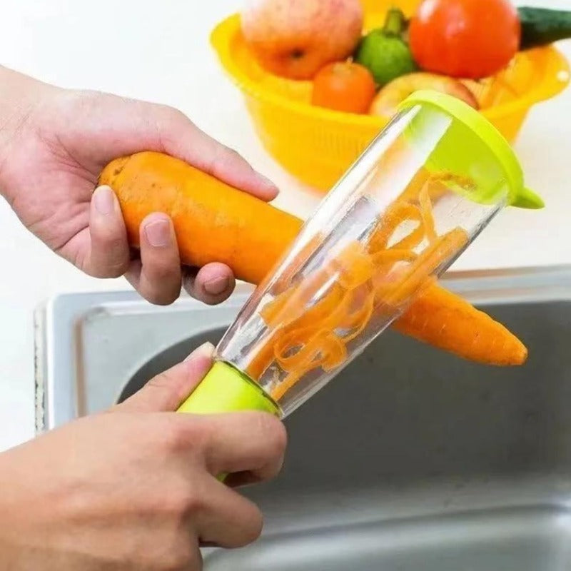 BowLift | Vegetable Peeler with Container