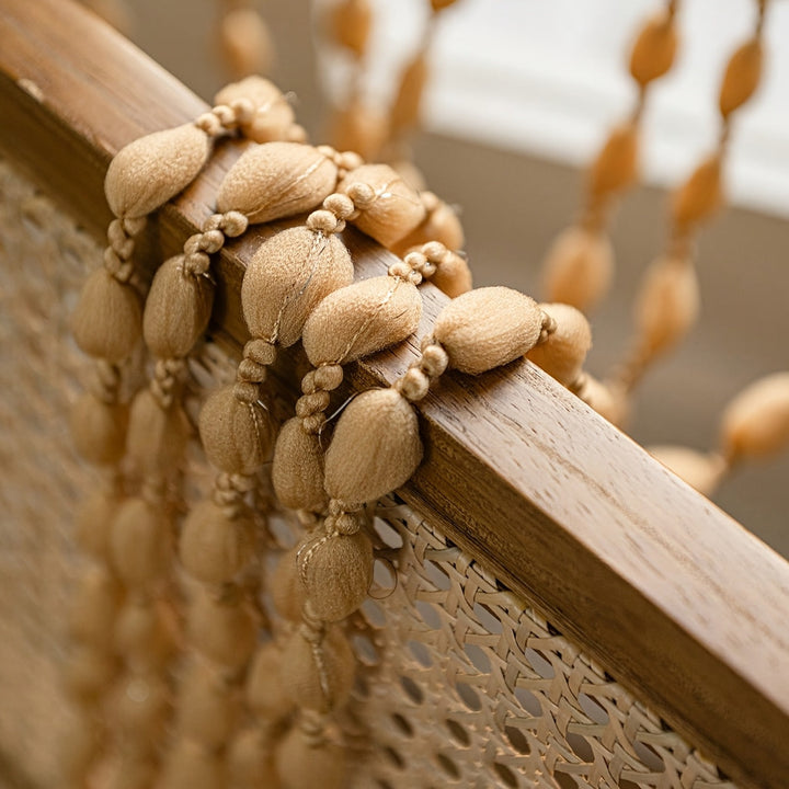BohoDream Bed Canopy with Beads for Bedroom or Play Corner | Bowlift