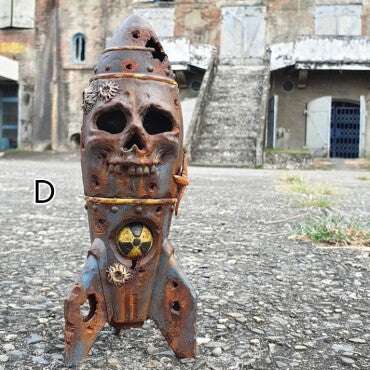 BowLift | The Skull Bomb - Small Nuclear Warhead Decor