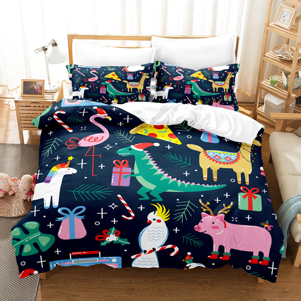 BowLift | Christmas Digital Printed Duvet Bedding Set