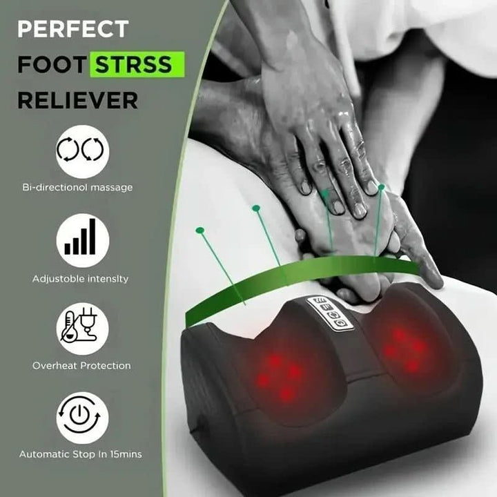 BowLift | Luxury Shiatsu foot massager with heat function | 12 3D massage balls & timer