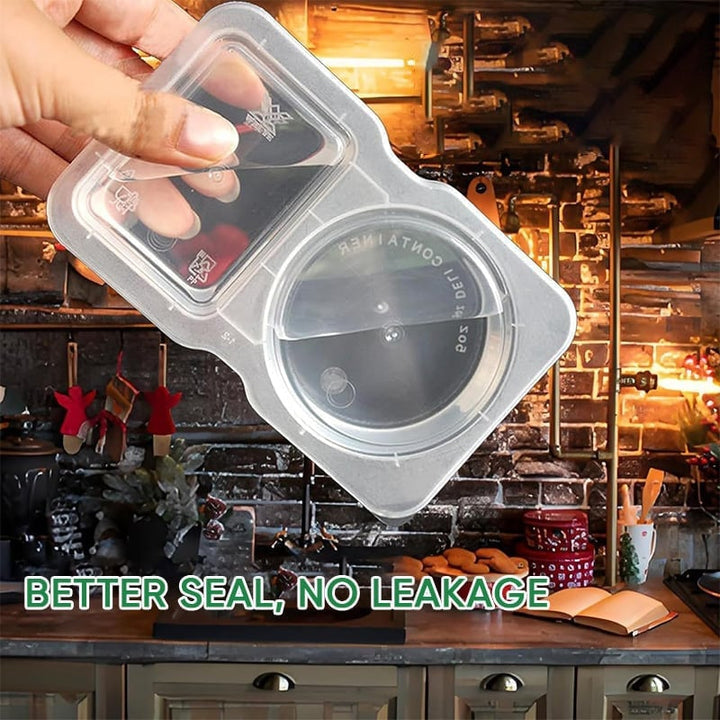 BowLift | Double Compartment Snack Containers with Lids