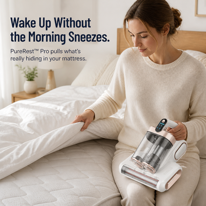 Wireless Mattress Cleaner with UV-C | Bowlift